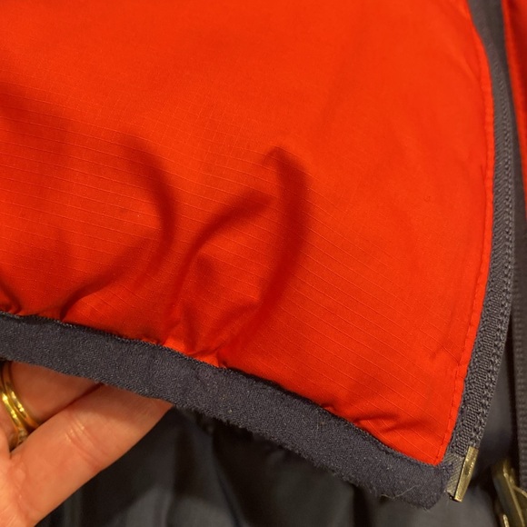 Nike NFL Team Apparel New England Patriots WITH FLAWS Reversible Puffy Vest XL - Picture 13 of 15